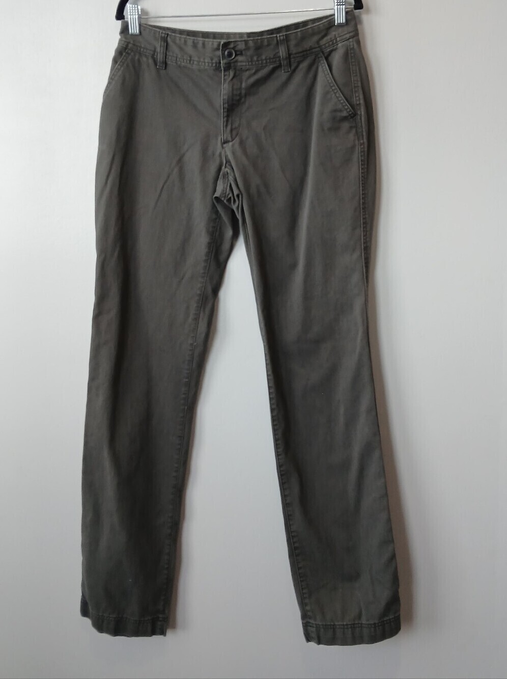 Eddie Bauer Curvy Straight Legendwash Pants Womens 8L Granola Girl Minimalist